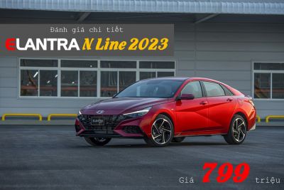 Chi tiết Elantra N Line 2023: đánh giá xe, giá lăn bánh, đối thủ trực tiếp Civic Rs, K3 Turbo