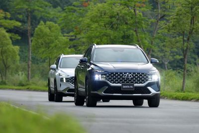 Ý kiến của khách hàng về Santafe 2021 facelift | Hyundai CẦN THƠ